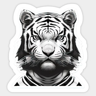 Tiger, predator Sticker